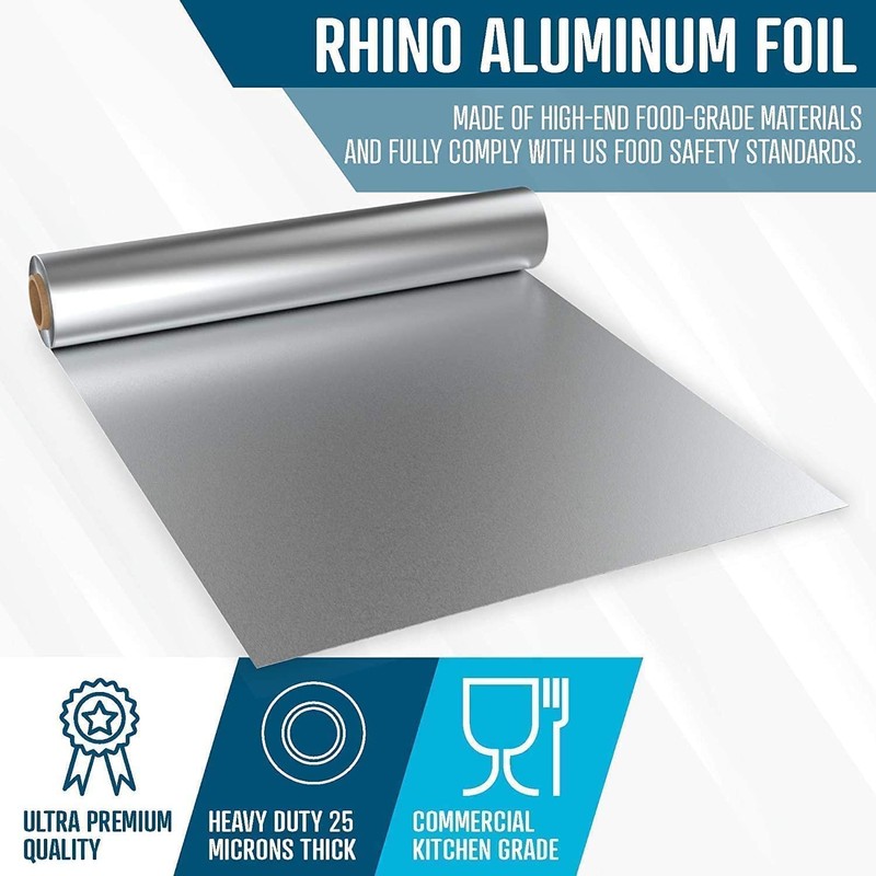 Rhino Aluminum Heavy Duty Aluminum Foil - 18 x 525