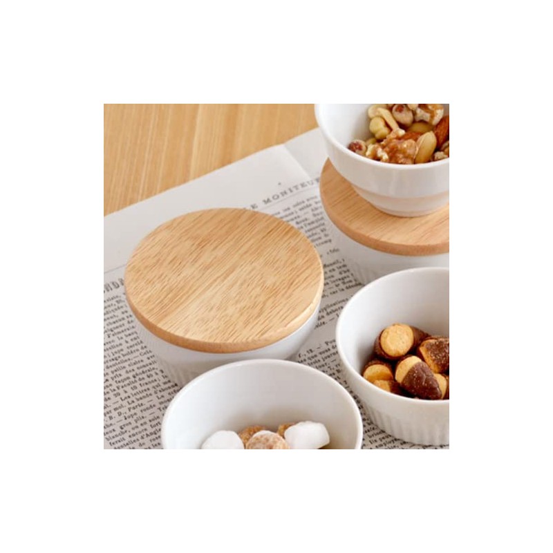 Tableware East Wooden Lid (for 9 cm cups)