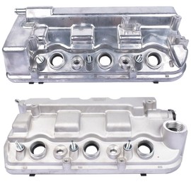 Aluminum Valve Covers Replacement for Honda Accord 2008-2012 Odyssey 2008-2017 Pilot 2012-2015 Acura TL RDX 3.5L V6 12310R70A00 12320R70A00 Vahaha