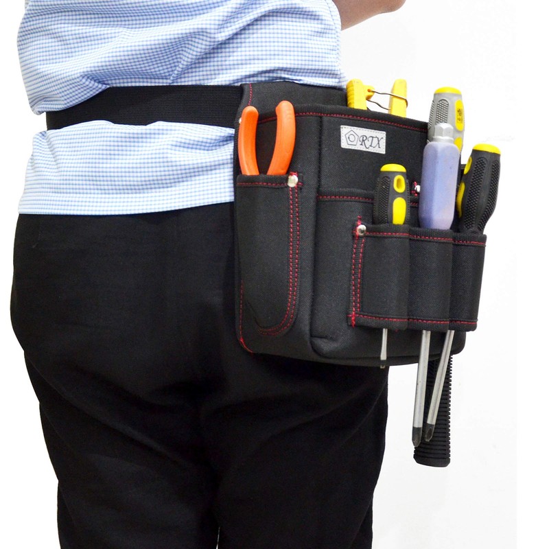 YOTENKA Nail Bag, Waist Bag, Electrician's Waist Bag, Tool Insert,