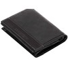 Compagno Foldable Wallet Men's Wallet Women's Portrait Format, charcoal, Classic