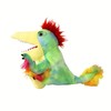 DDEMSMOE Dinosaur Hand Puppets 11.8 Inch Plush Stuffed Animals with
