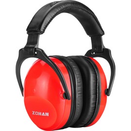 ZOHAN 030 Kids Noise Cancelling Headphones for Autism Ear Protection (Red)