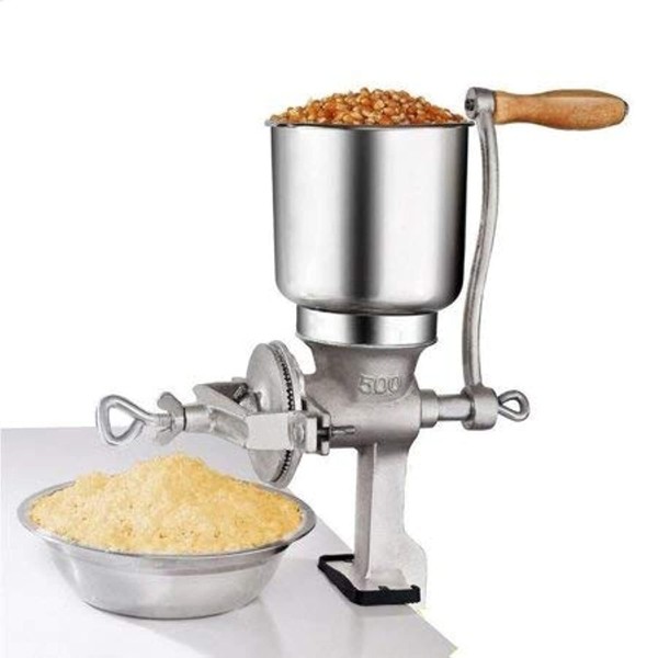 Ejoyous Hand Crank Grain Mill, Table Clamp Manual Corn Grain