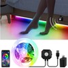 Auplf Motion Activated Under Bed Lights, 9.84ft 5050 RGB Color