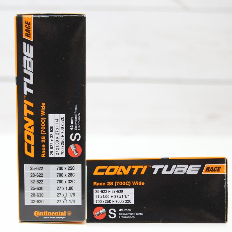 Continental Race Wheel Inner Tube 28 Inch (700C) Wide (Set