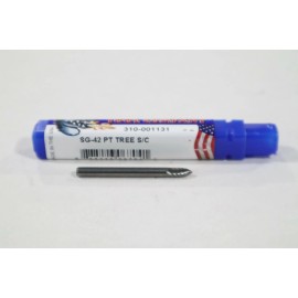 MONSTER TOOL, SG-42, 1/8" CARBIDE BURR, SINGLE CUT POINTED TREE     A527