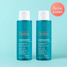 Avene Cleanance Cleansing Gel 100ml x 2 / 아벤느 클리낭스 클렌징 젤 100ml 2개