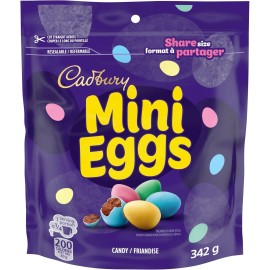 Cadbury Mini Eggs, Share size, 342g/12.1 oz