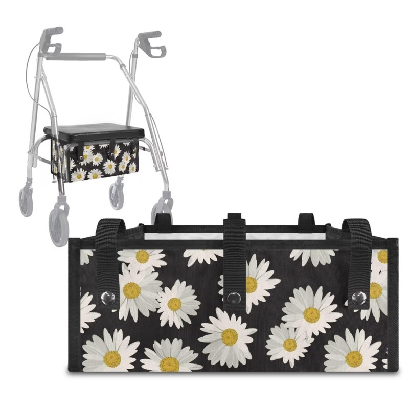LedBack Rollator Walker Accessories 3 Pack Daisy Rollator Walker Seat