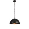 Elegant Lighting Living District Merce 1-Light Transitional Metal Pendant in