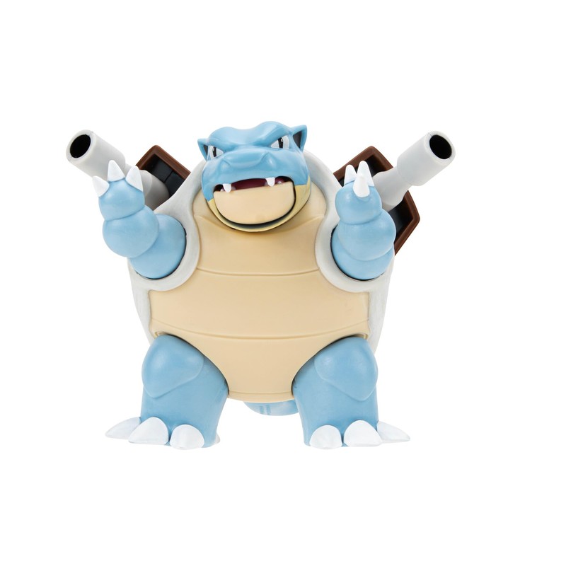 Pokémon PKW3035 - Battle Feature Figure - Turtok, offizielle bewegliche