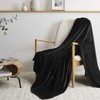 BEDELITE Large Blanket Warm Microfiber Flannel Blanket for All Seasons,