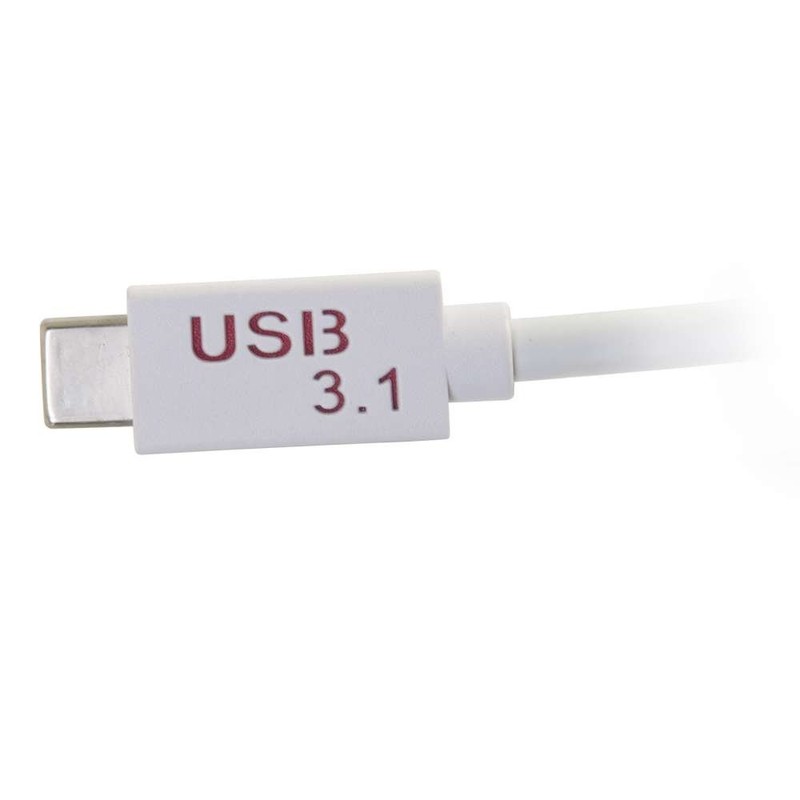 C2G USB-C To DisplayPort Adapter Converter - White