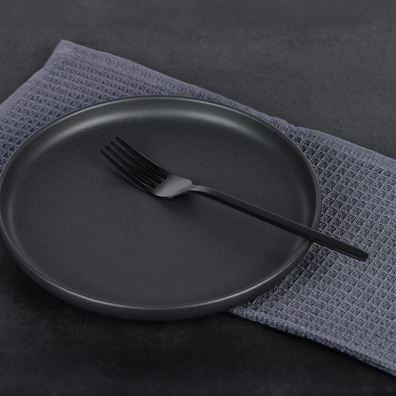 GRÄWE Table Forks, Dinner Forks, 6 Pieces, Cutlery Set, Dishwasher
