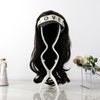 Ericrise Pack of 3 Tall Wig Stand for Long Hair,