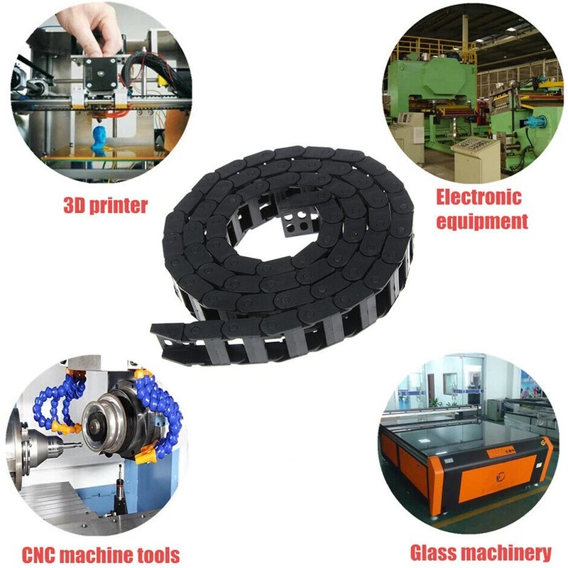 Nylon Towline Cable Carrier Drag Chain Plastic Towline Machine Tool