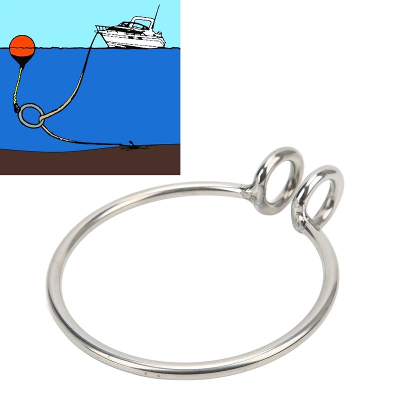 Welded Anchor Ball Retrieve Ring 8mm Marine Anchor Retrieval Ring