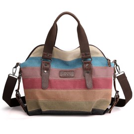 BOJOOM Bolsas de Mujer,Bolso Bandolera Ajustable, Bolso de Mujer Crossbody de Gran Capacidad de Moda Casual con 7 Bolsillos,Regalo para mamá, Mujer, Novia, San Valentín