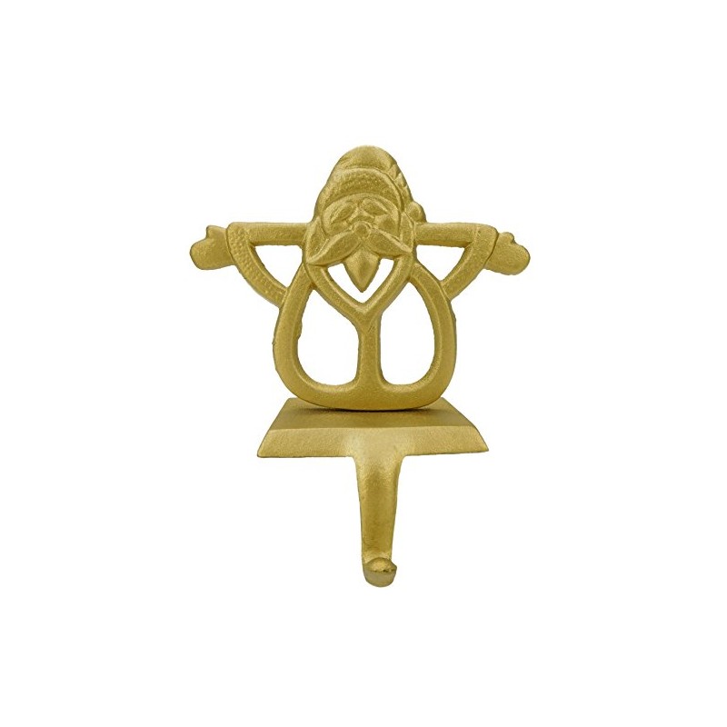 Christmas Concepts® Gold Santa Stocking Hanger (D12)
