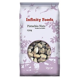 Infinity Foods Roasted & Salted Pistachios 250g