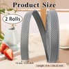 2 roller shutter webbing, 6 m grey roller shutter strap,