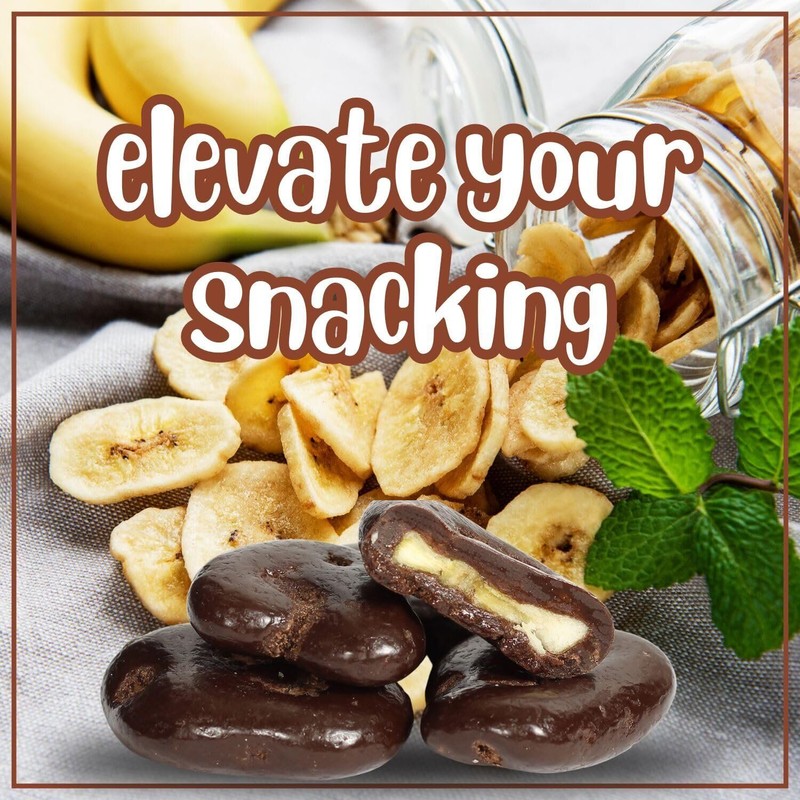 It'S Delish Dark Chocolate Covered Banana Chips by Its Delish,