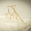 Simple Star Earrings for Women, Hollow Star Dangle Drop Earrings