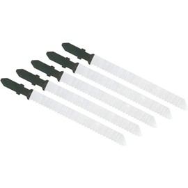 Kyocera Old Ryobi Jigsaw Blade No. 32 66400037, Set of 5, Mounting Type B Type, For Building Materials, Back Taper Type, Clean Cutting Surface