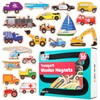 Spark & Wow Wooden Magnets | Transport | Magnets for