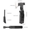 Multi Tool Axe, Embedo Foldable 15 in 1 Multitool Survival