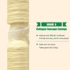 FAIRSKY Edible Drying Sausage Casing,Clear Smoked Collagen Sausage Casings for