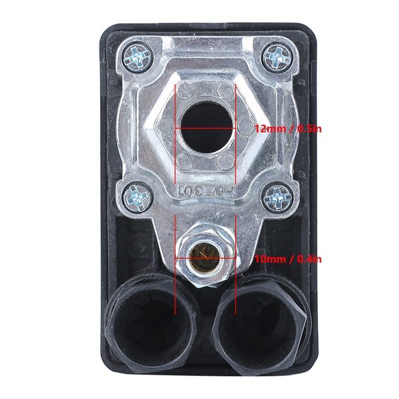 Garosa 72.5~175psi Air Compressor Pressure Control Switch, G1/4" Single Hole
