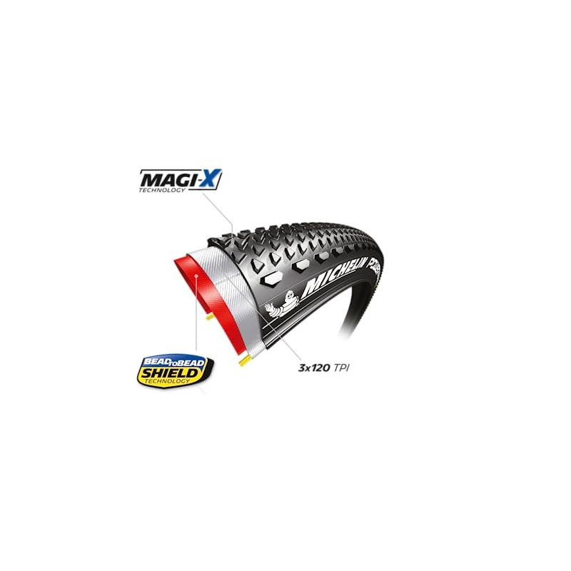 MICHELIN POWER GRAVEL BLK 700X33C
