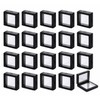 Clear Floating Display Cases for Jewelry, Coins, Gemstones & Collectibles