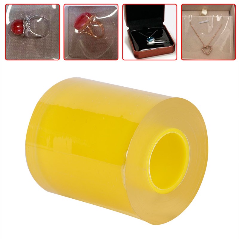 8cm Transparent Anti static Watch PVC Protective Tape Jewelry Repair