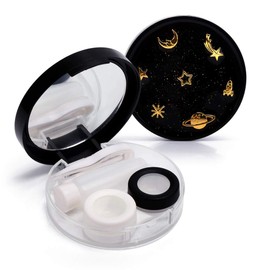 Contact Lens Case, OFONE Contact Lens Case Cute, Portable Contact Lens Box Kit with Mirror&Remover Tool, Contact Lens Container Soak Storage Kit for Travel&Home