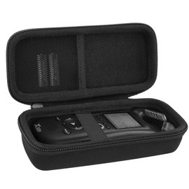 co2CREA Hard Travel Case for Xvive XV1-R Portable Stereo Audio Recorder, Shockproof Dustproof Protective Storage Bag with Hand Strap and Mesh Pocket