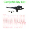 marddpair Front Left and Rear Brake Master Cylinder Replacement for