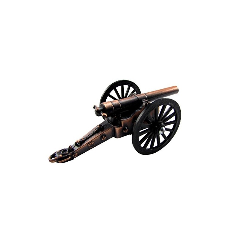 Treasure Gurus Miniature Diecast Civil War Cannon Pencil Sharpener