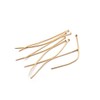 Vintageparts Rivet Pins in Light Gold 50 mm Pack of