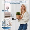 52HZ Fingerprint Door Lock, Keyless Entry Door Lock with Code,