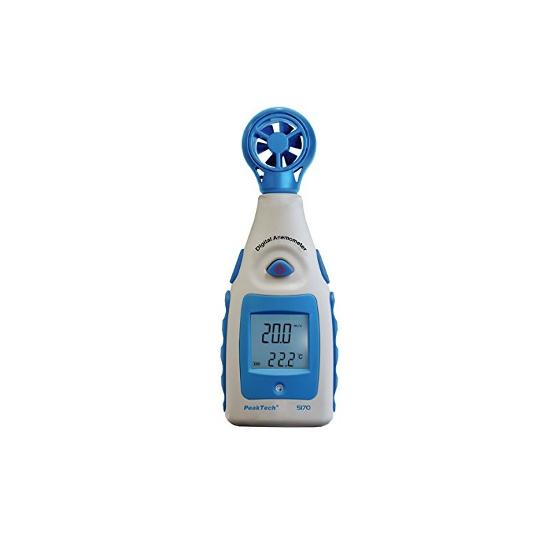 PeakTech P 5170 Impeller Anemometer Digital Wind Gauge for Wind