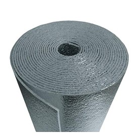 R-8 HVAC Duct Wrap Insulation Reflective 2 Sided Foam Core 2' x 50' (100 Sqft)