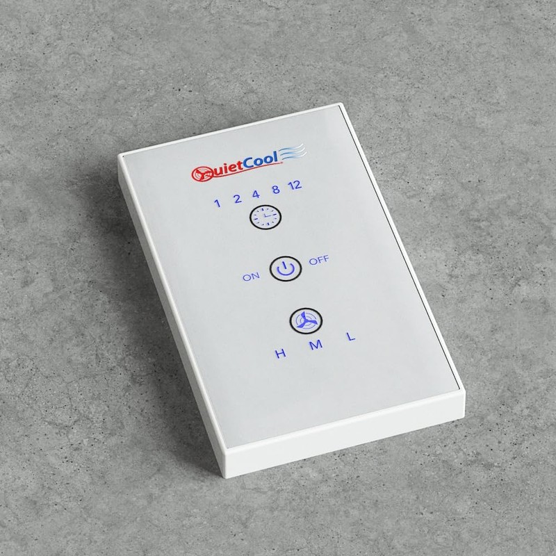 QuietCool Whole House Fan Wireless Switch - No Hard Wiring