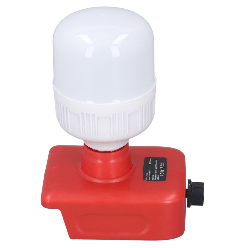 Portable Bulb Lamp Adjustable Brightness LED Lithium Battery Powered Light