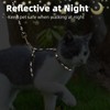 PUPTECK Adjustable Cat Harness and Leash Set Escape Proof Kitten