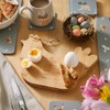 Cooksmart Hen House Lane Bamboo Breakfast Board | Hen Shaped