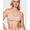 INLYRIC Women's Inbarely Soft Racerback Bralette - Wireless Full Coverage