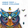 UNIDRAGON Wooden Puzzles for Adults Unique Jigsaw Puzzles - King
